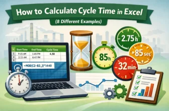 feature image - calculate cycle time in excel