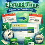 feature image - excel calculate elapsed time between two dates