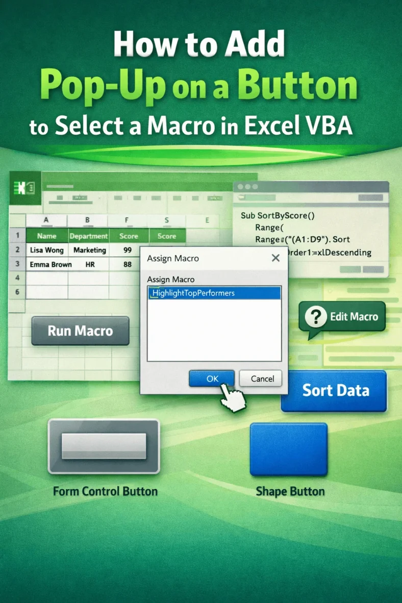 featured image - add pop up on button to select macro​