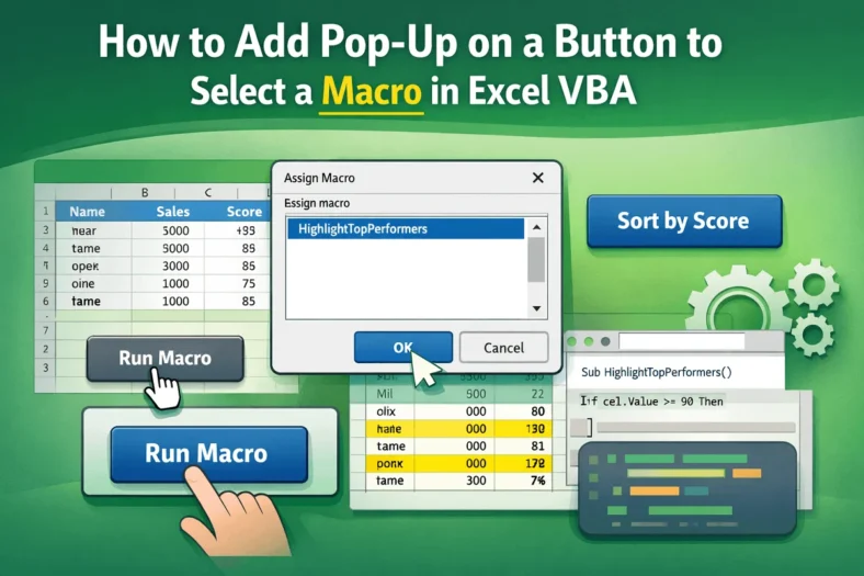 featured image - add pop up on button to select macro​