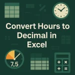 featured image - convert hours to decimal in excel