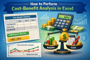 featured image - cost benefit analysis excel​