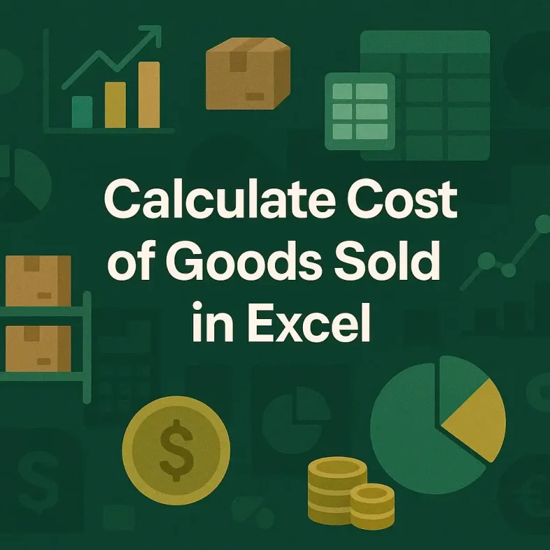 featured image - cost of goods sold formula in excel​