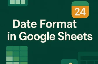 featured image - date format in google sheets