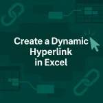 featured image - dynamic hyperlink excel