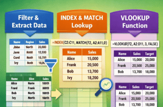 featured image - excel create table from another table