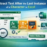 featured image - excel extract text after last instance of character​