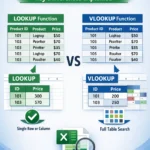 featured image - excel lookup vs vlookup