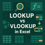 featured image - excel lookup vs vlookup