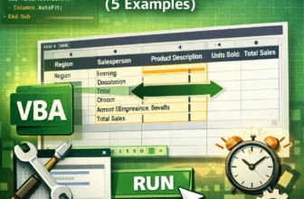 featured image - excel vba column width autofit