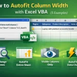 featured image - excel vba column width autofit