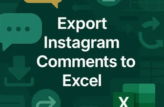 featured image - export instagram comments to excel