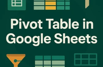 featured image - google sheets pivot table