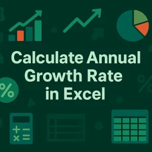 featured image - how to calculate annual growth rate in excel
