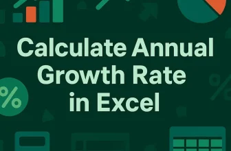 featured image - how to calculate annual growth rate in excel