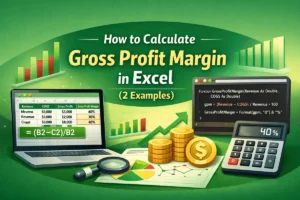 featured image - how to calculate gross profit margin in excel​