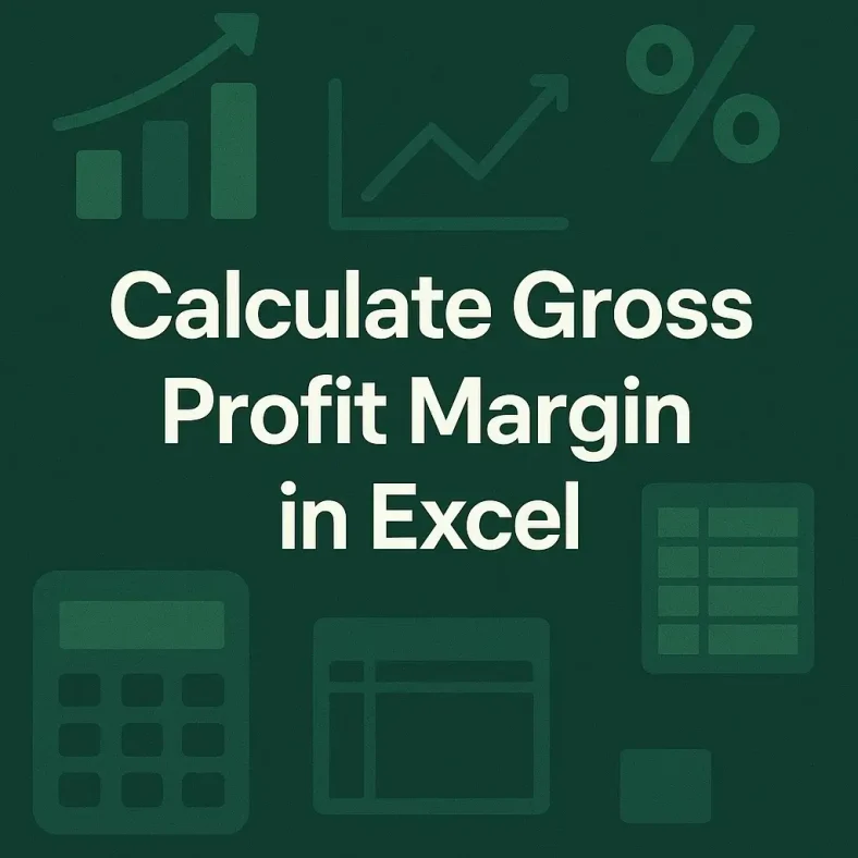 featured image - how to calculate gross profit margin in excel​