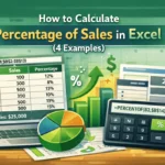 featured image - how to calculate percentage of sales in excel