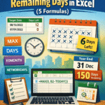 featured image - how to calculate remaining days in excel