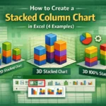 featured image - how to create a stacked column chart in excel