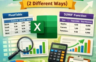 featured image - how to create a summary report in excel