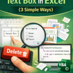 featured image - how to delete text box in excel