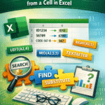 featured image - how to extract certain text from a cell in excel​