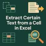 featured image - how to extract certain text from a cell in excel​