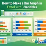 featured image - how to make a bar graph in excel with 3 variables