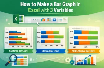featured image - how to make a bar graph in excel with 3 variables