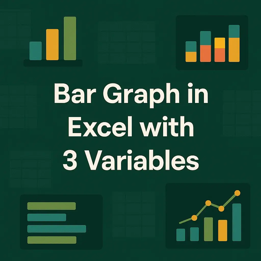 How to Make a Bar Graph in Excel with 3 Variables - Excel Insider