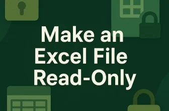 featured image - how to make excel file read only