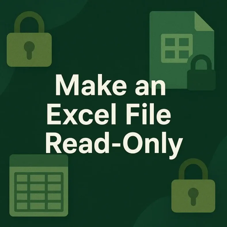 featured image - how to make excel file read only