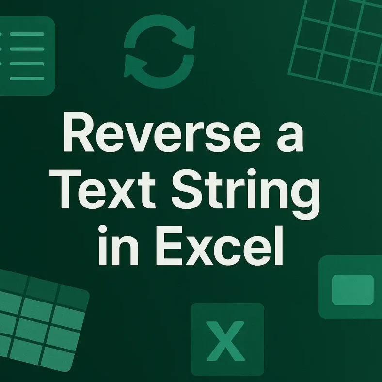 featured image - how to reverse text string in excel