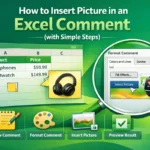 featured image - insert picture in an excel comment