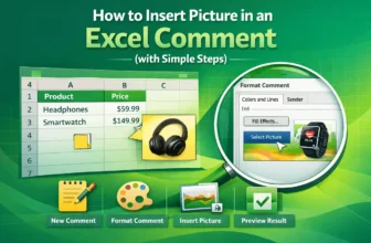 featured image - insert picture in an excel comment