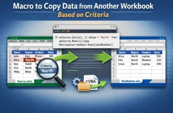 featured image - macro to copy data from one workbook to another based on criteria
