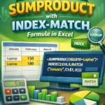 featured image - sumproduct index match