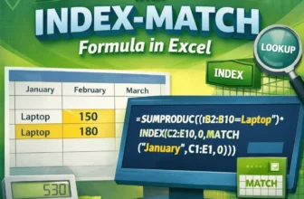 featured image - sumproduct index match