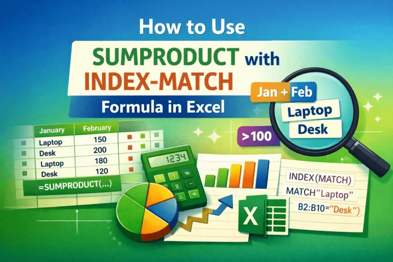 featured image - sumproduct index match