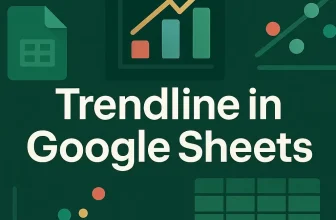 featured image - trendline in google sheets