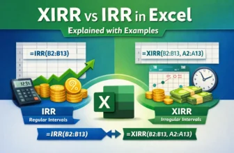featured image - xirr vs irr in excel