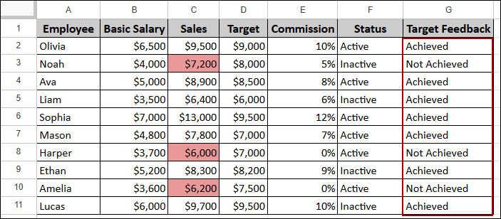 Using Google App Script to Check Cell Color