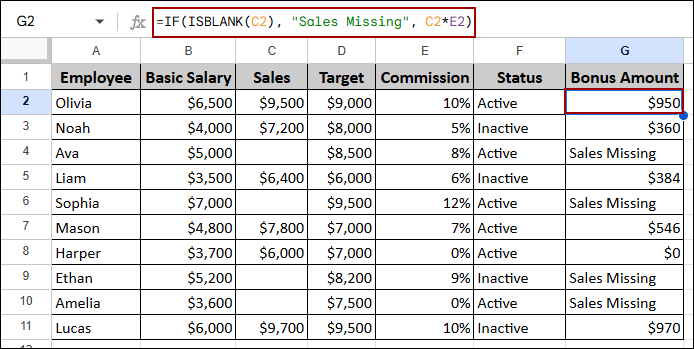 Using IF Function to Check If Cell is Empty or Not Empty