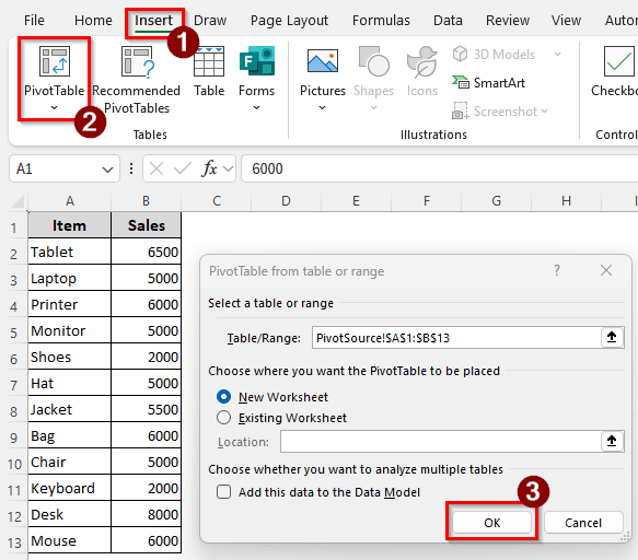 Pivot Table Percentage of Calculation in Excel
