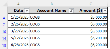 Creating a Monthly Profit and Loss Statement in Excel