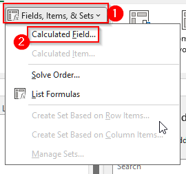 Use the COUNTIF Function in Pivot Tables with Calculated Field