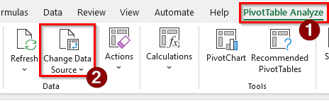 Solution 1: Add a New Pivot Table to the Data Model