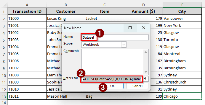 Refreshing Does Not Add New Data to the Pivot Table