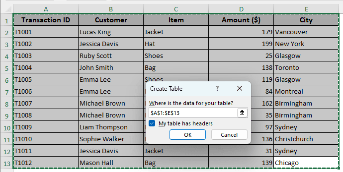 Refreshing Does Not Add New Data to the Pivot Table